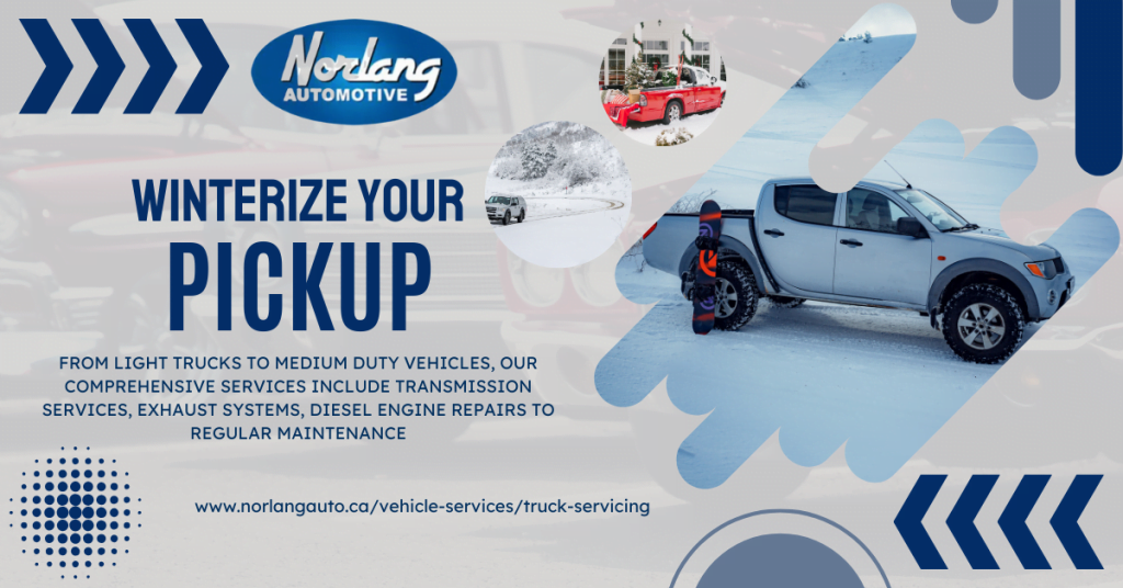 Winterizing Your Pickup