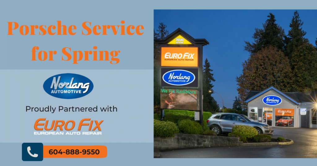 Porsche service for spring